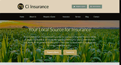 Desktop Screenshot of ciinsurance.com
